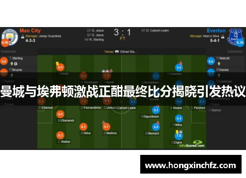 曼城与埃弗顿激战正酣最终比分揭晓引发热议